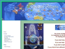 Tablet Screenshot of circleofatlantis.com